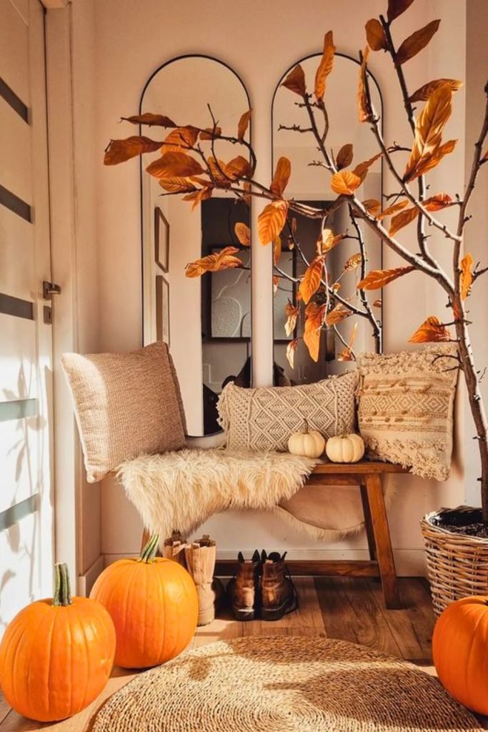 Autumn-Inspired Cozy Space