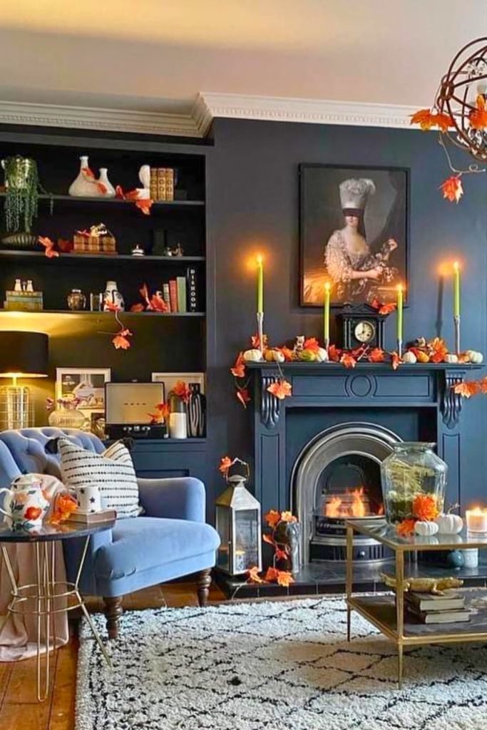 Autumn-Inspired Dark Decor
