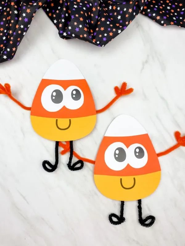 Candy Corn Craft Project