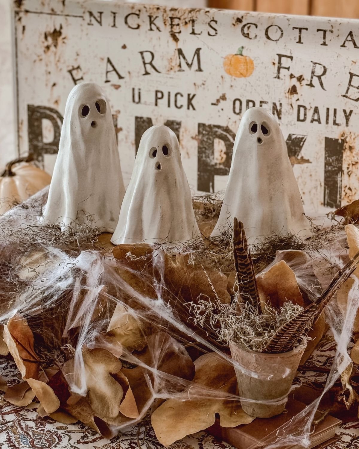 Ceramic Tabletop Ghosts