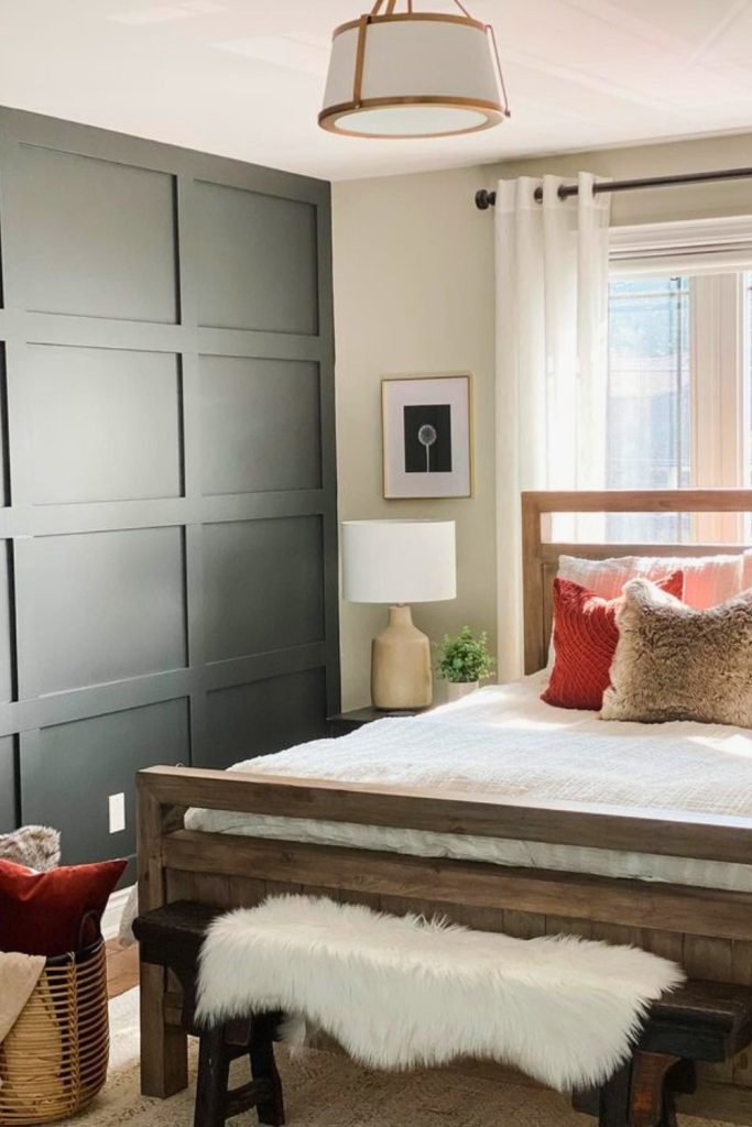 Chic Modern Rustic Bedroom