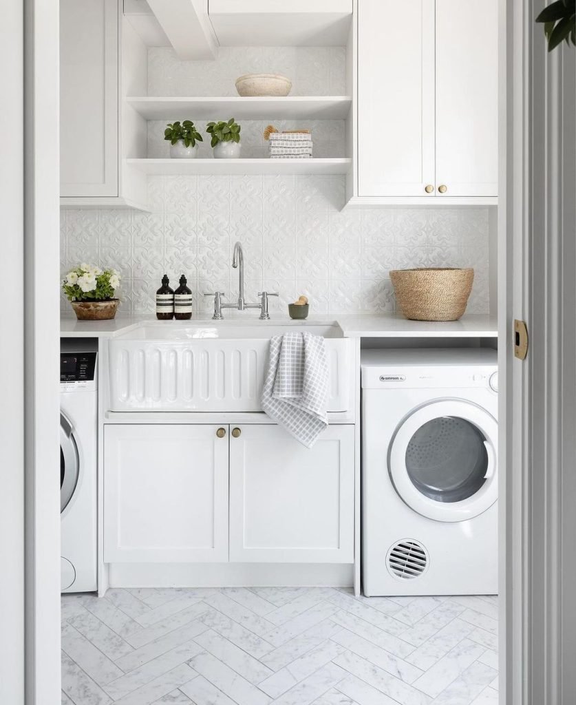 Chic White Farmhouse Aesthetic
