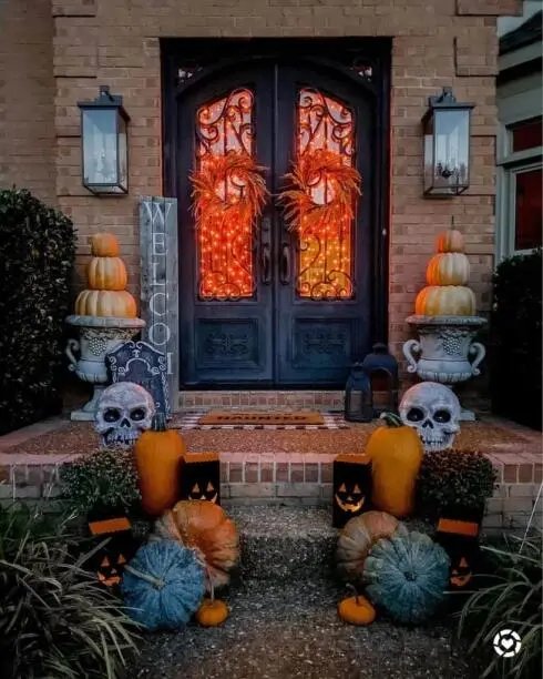 Creepy Porch Decorations