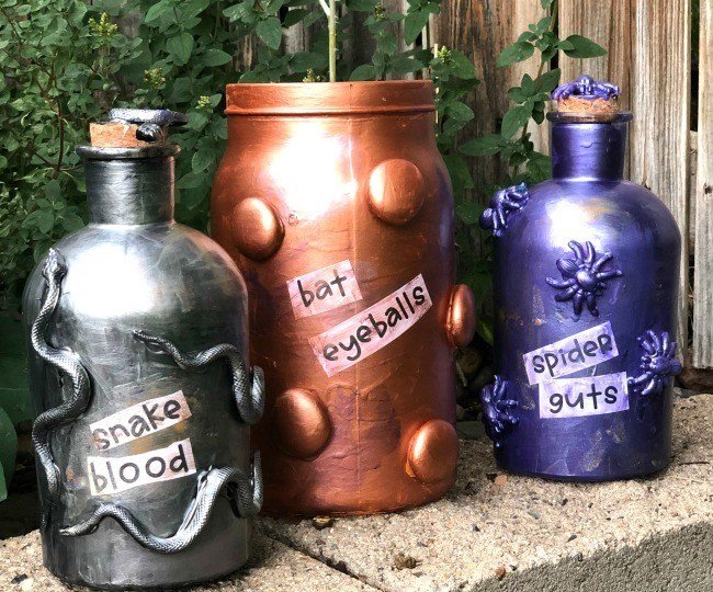 Decorative Spell Jars