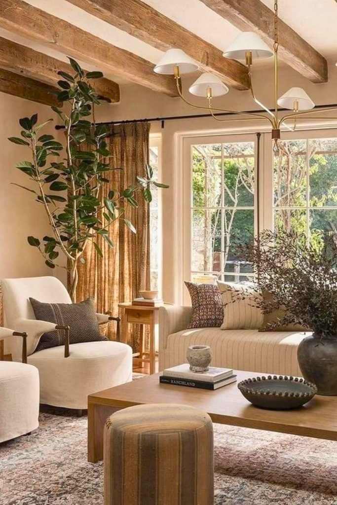 Earthy Tones and Deep Colors
