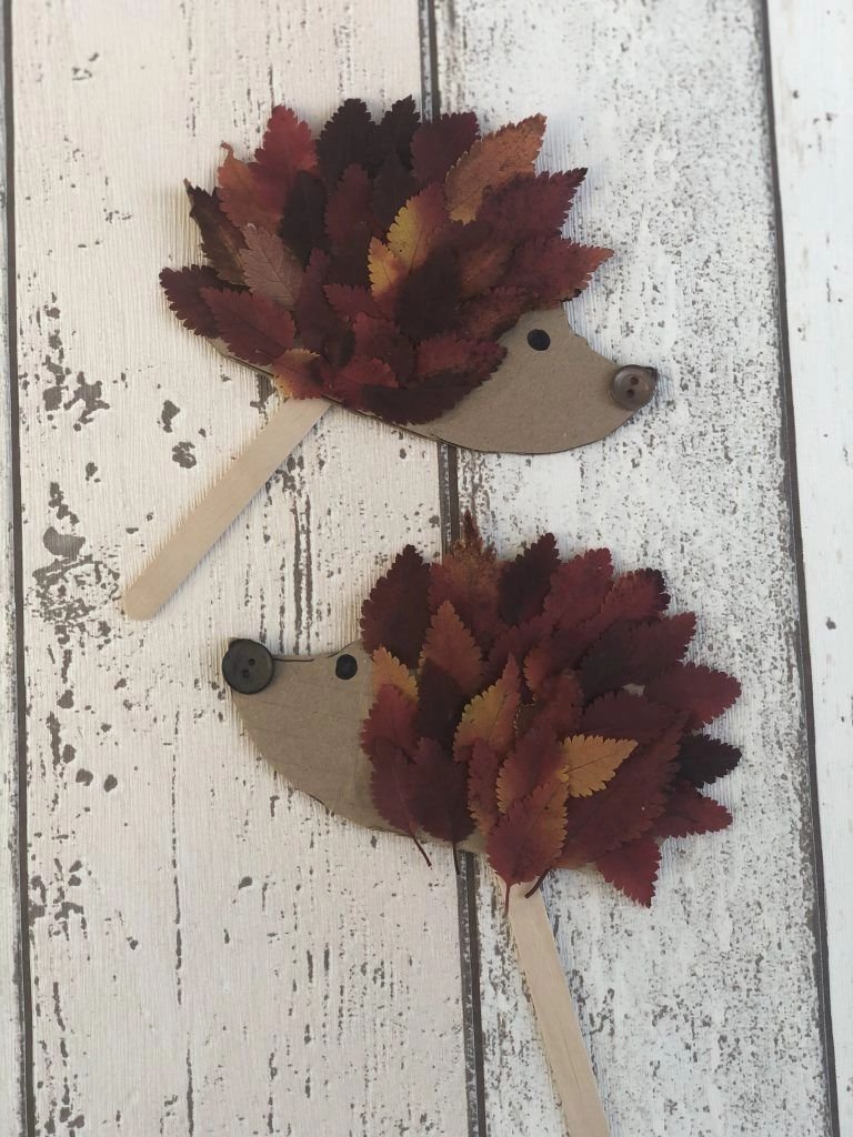 Easy Hedgehog Craft