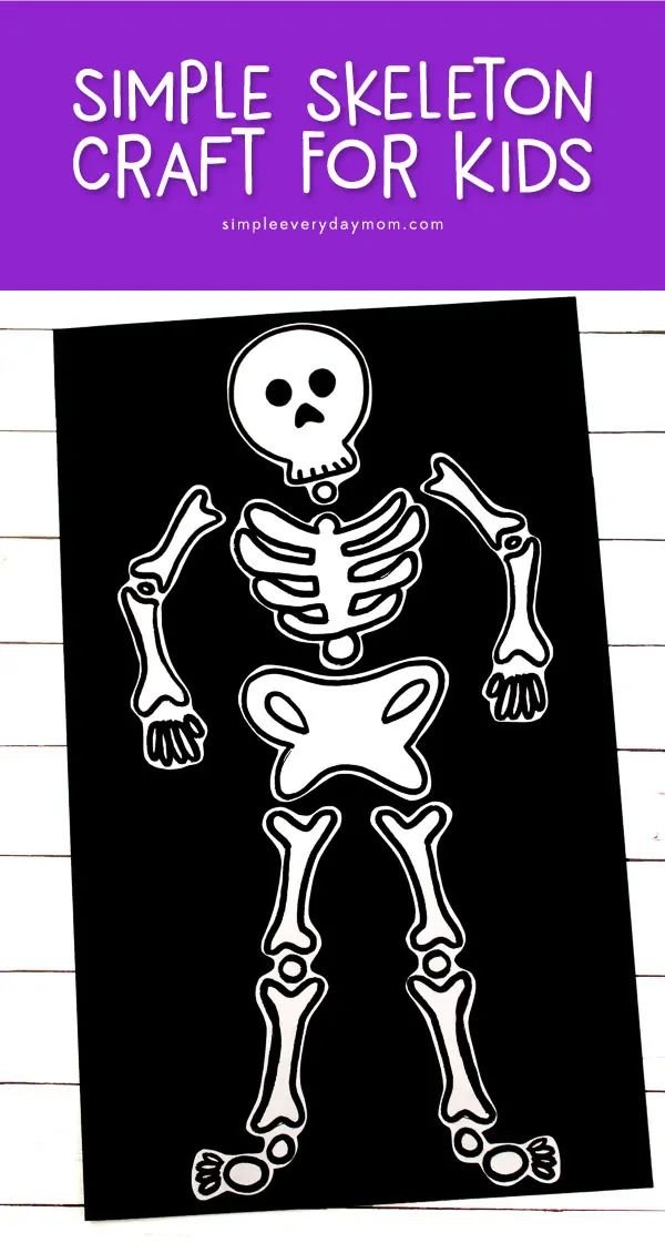 Easy Skeleton Craft
