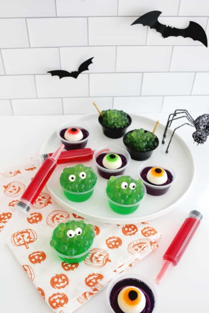 Eerie Green Jello Shots