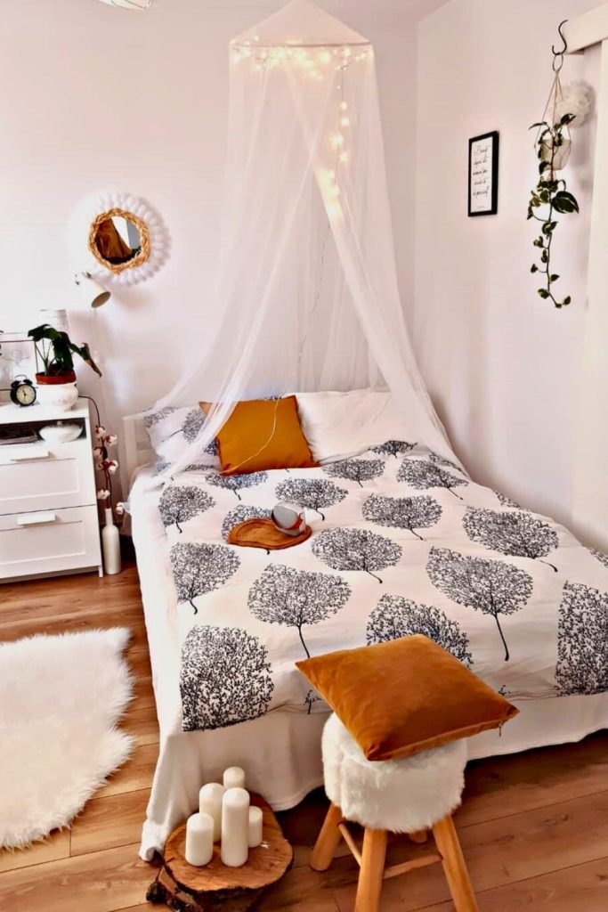 Fairy Light Canopy Decor