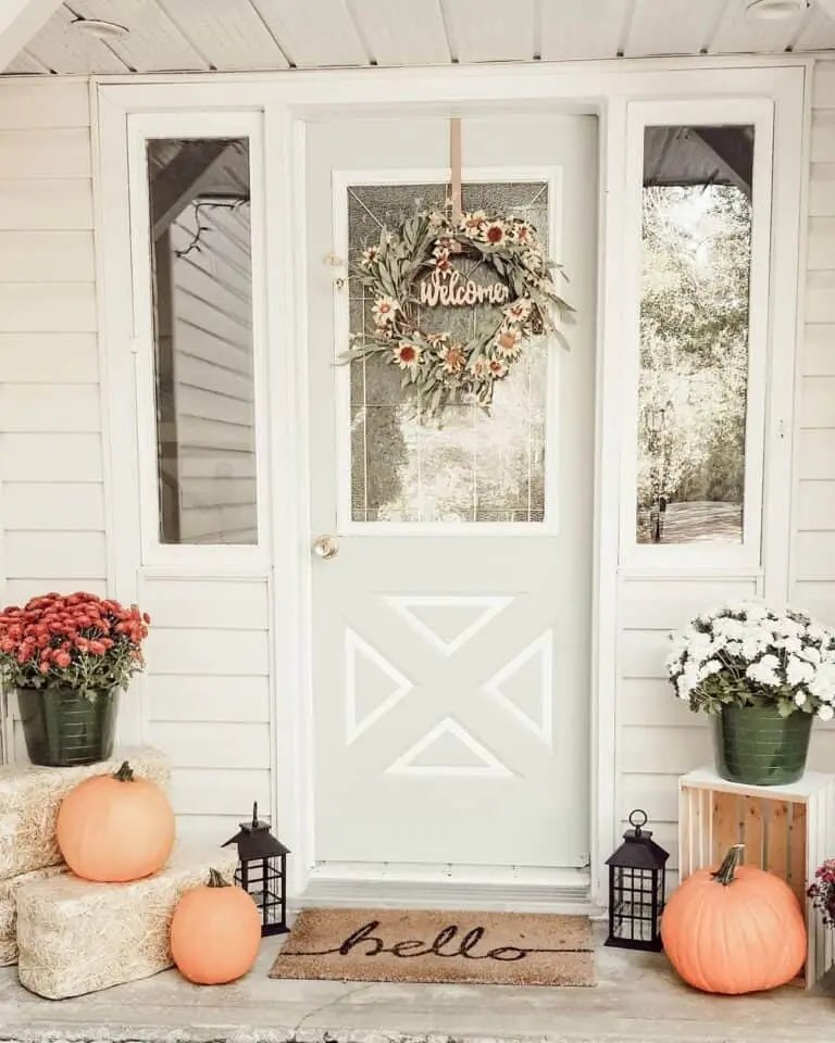 Fall Color at Front Door