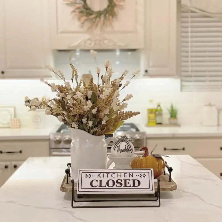 Fall Countertop Arrangement