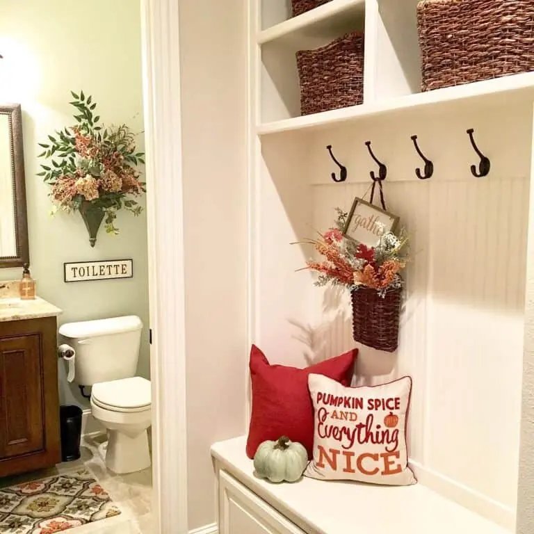 Fall Floral Decor Details
