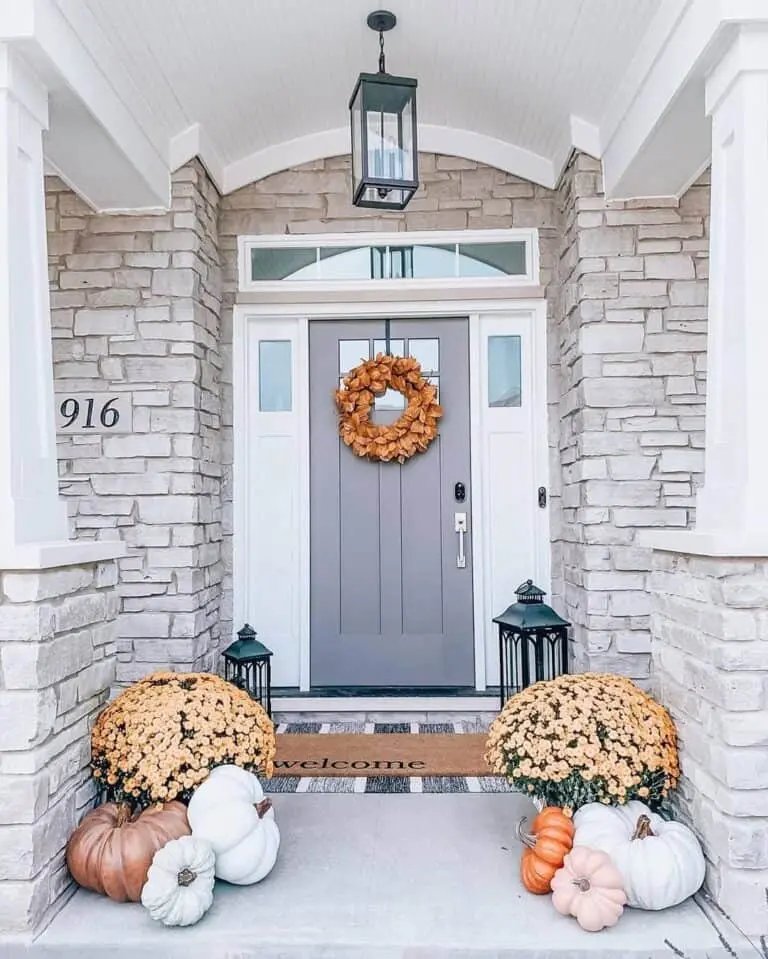 Fall Lantern Porch Ideas