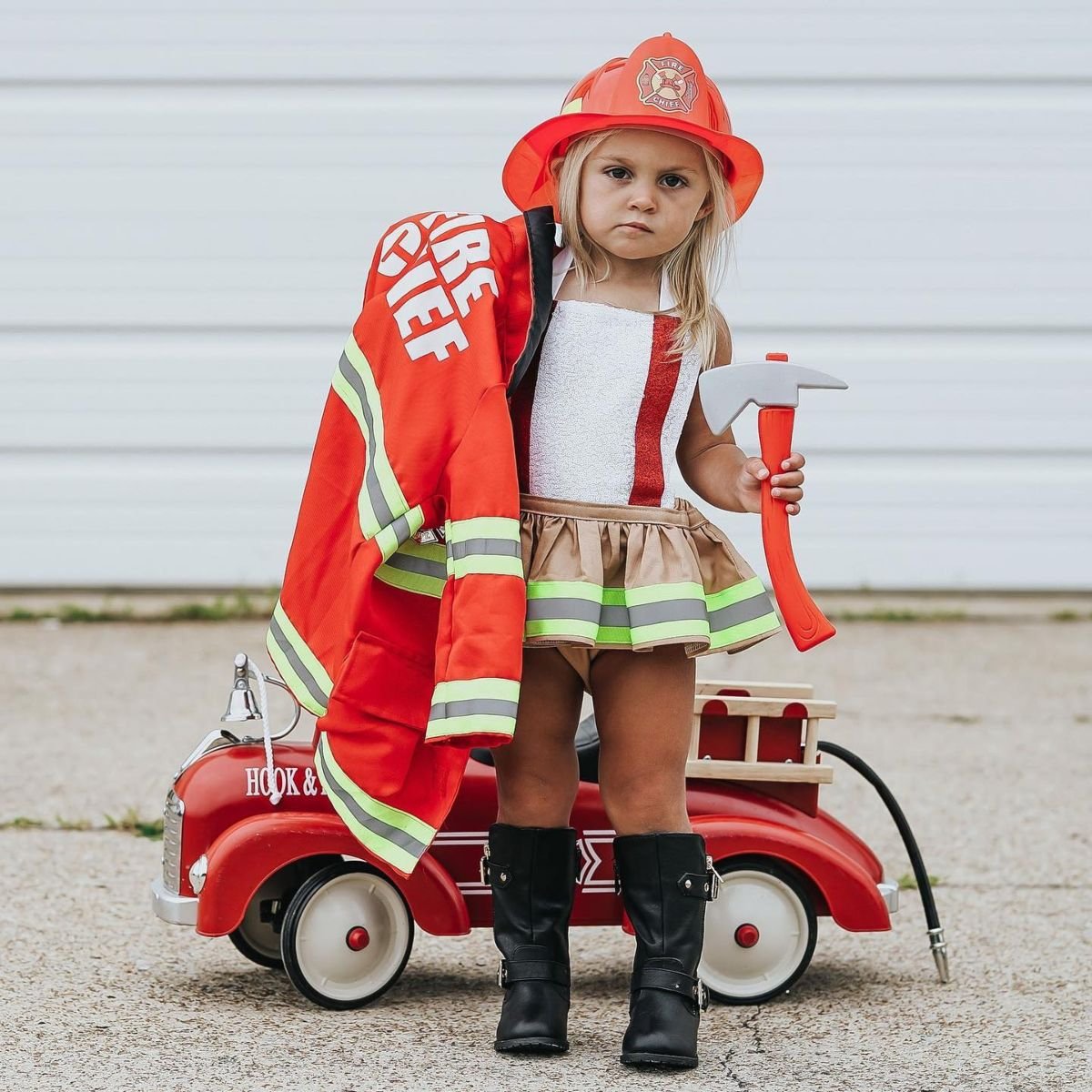 Fire Chief Costume Details
