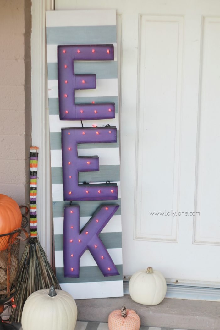 Front Porch Sign Display