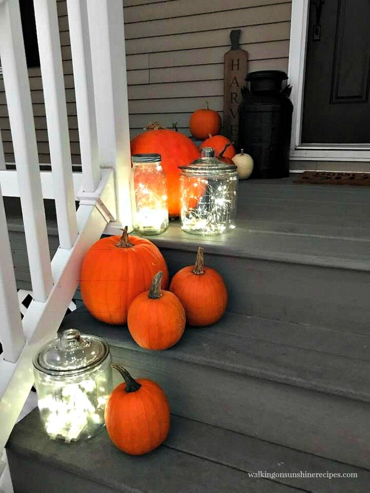 Glass Jar Light Decor