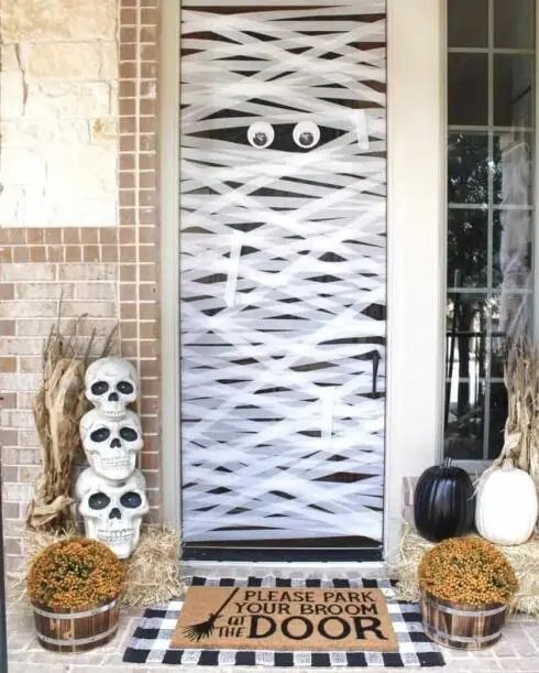 Googly Eyes Door Decoration