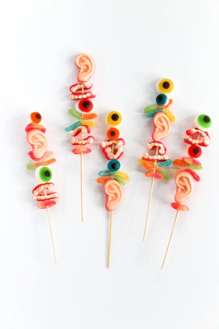Gummy Candy Skewers
