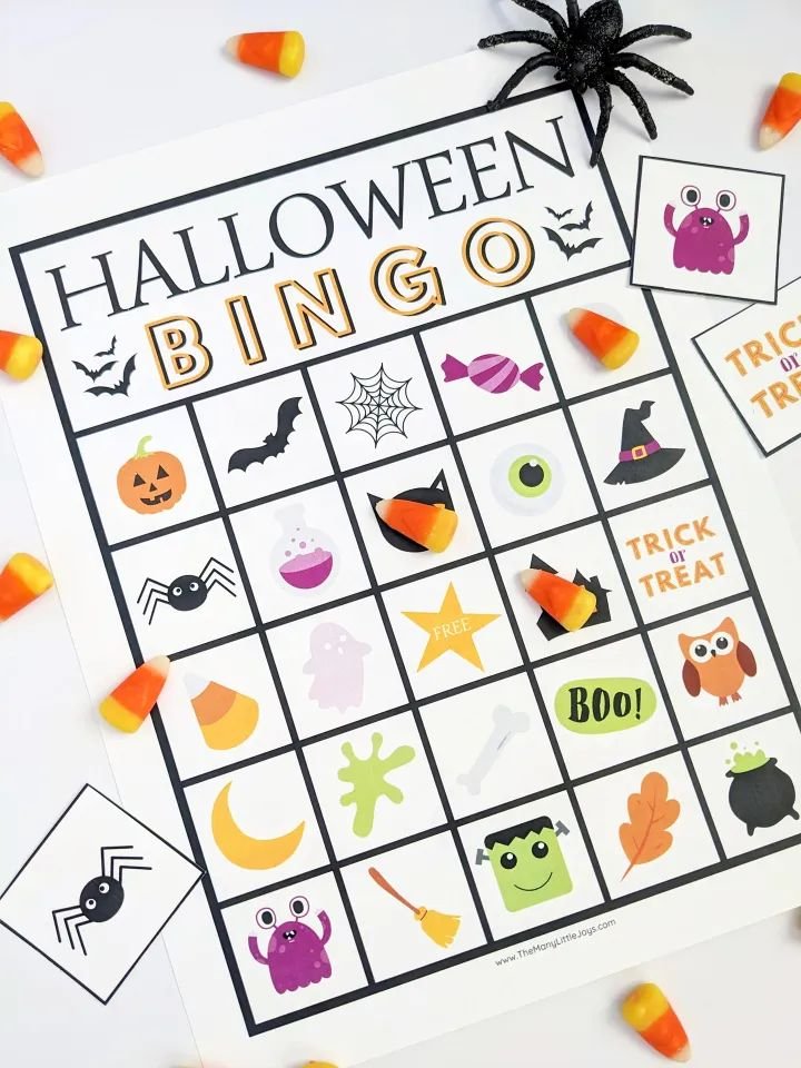 Halloween Bingo Game