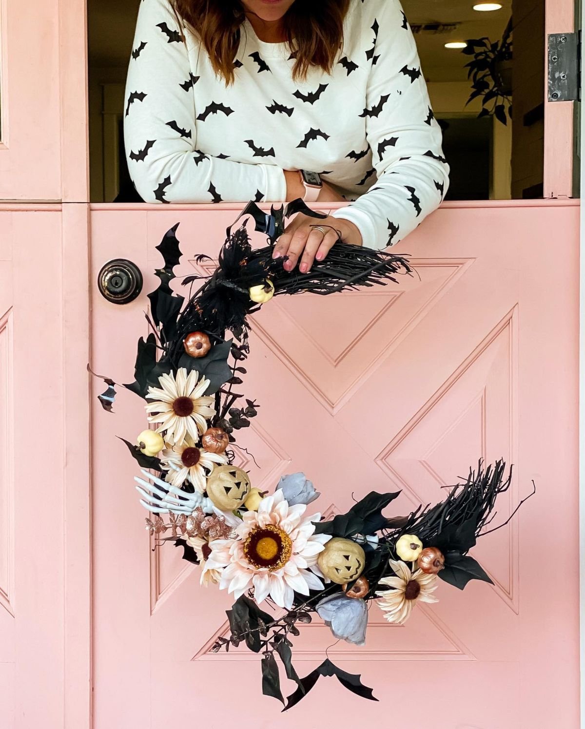 Halloween Door Wreath