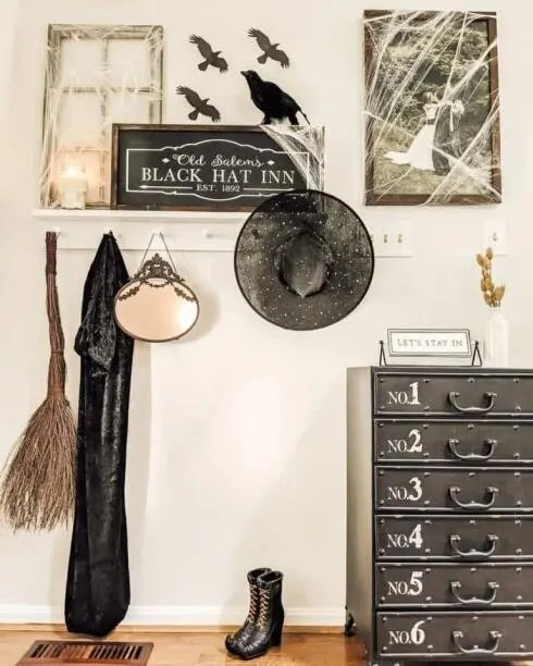 Halloween Entryway Decorations