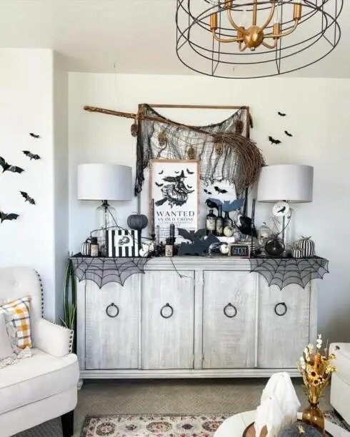 Halloween Living Room Decor