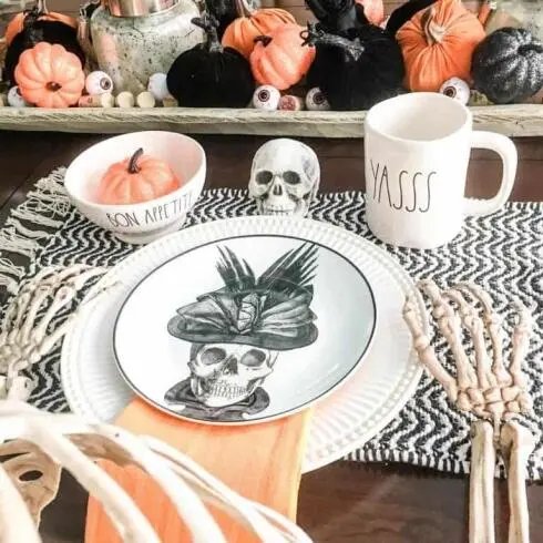 Halloween Table Centerpiece