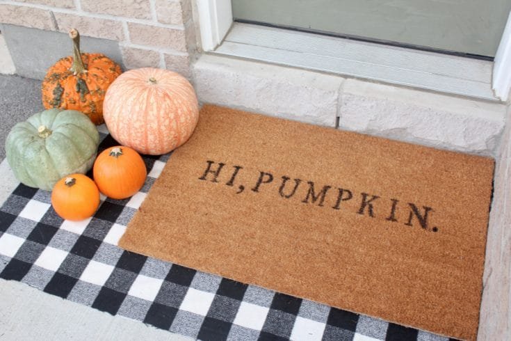 Halloween Welcome Mat Design