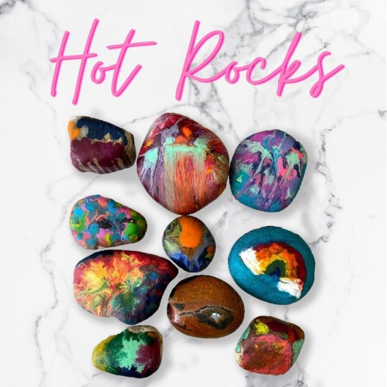 Heated Rock Drawing