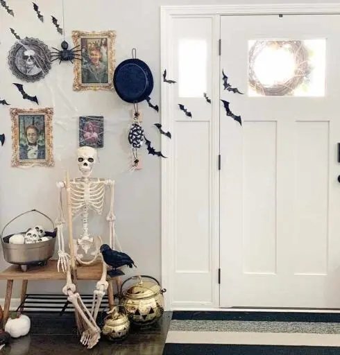 Homemade Halloween Family Portraits