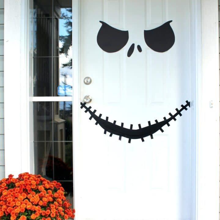 Jack Skellington Door Decor