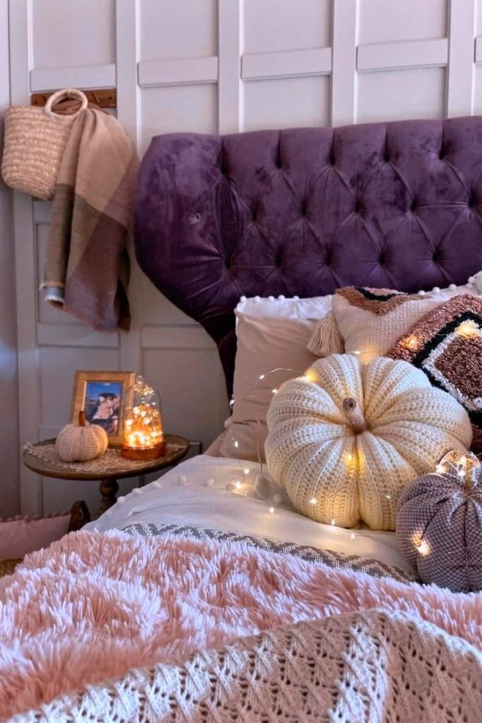 Knit Pumpkin Decor Ideas