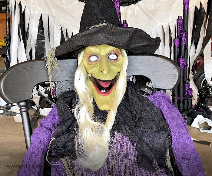 Life-Sized Witch Decoration