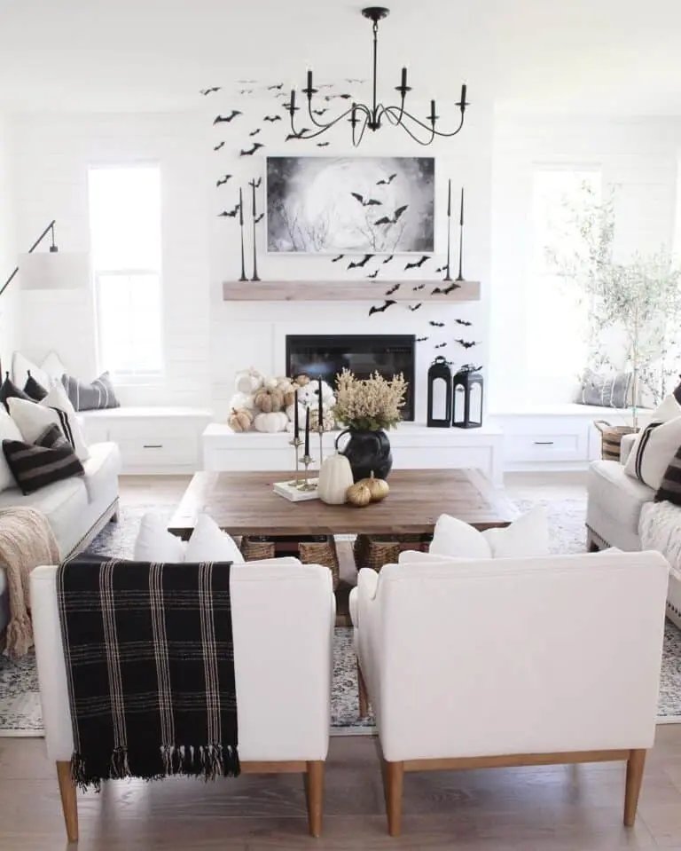 Living Room Fireplace Seating