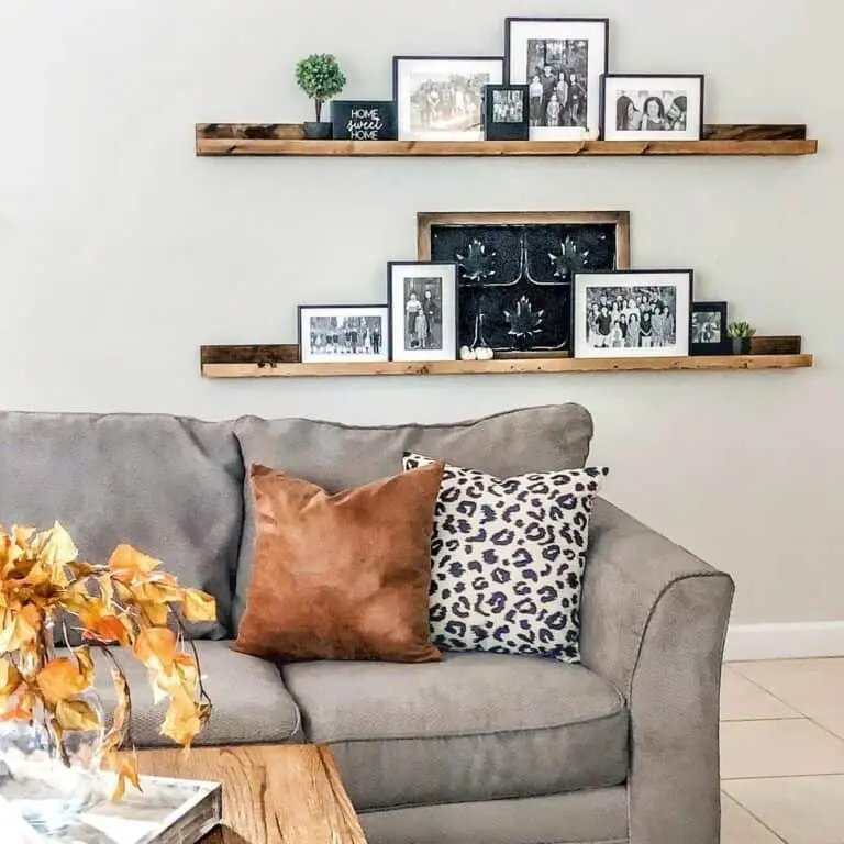 Long Picture Ledge Styling