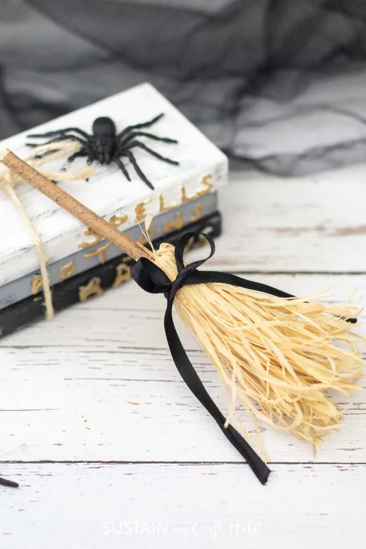 Miniature Witch Broom Decor