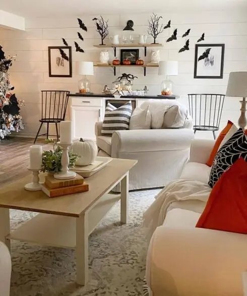 Neutral Halloween Decor Elements