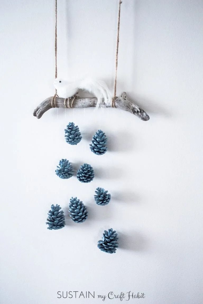 Pine Cone Wall Hanging