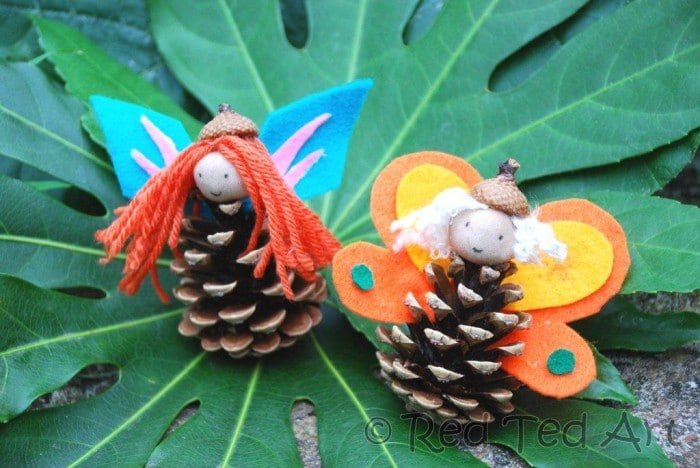 Pinecone Fairy Craft