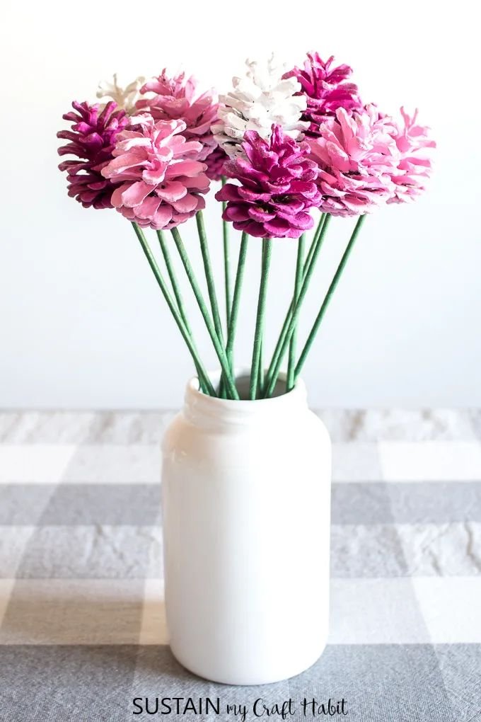 Pinecone Floral Arrangement