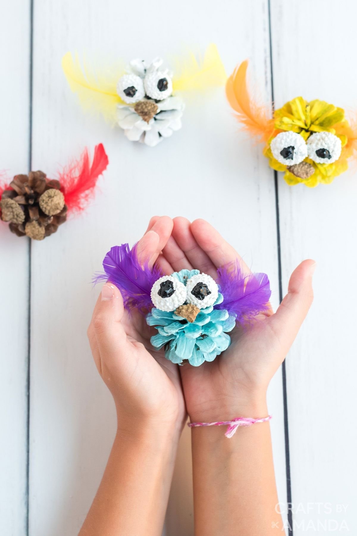 Pinecone Owl Craft