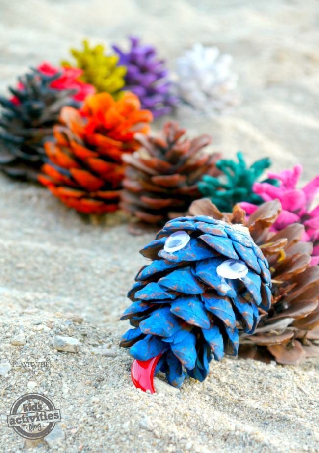 Pinecone Snake Craft