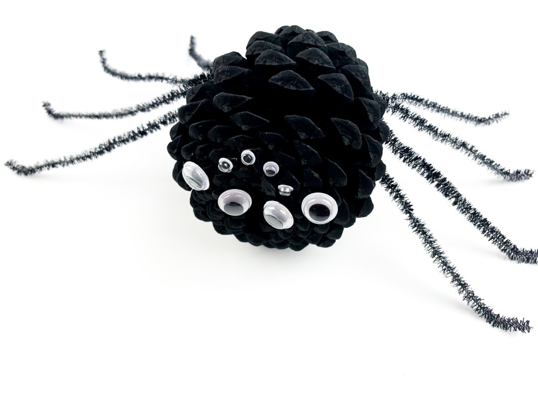 Pinecone Spider Craft