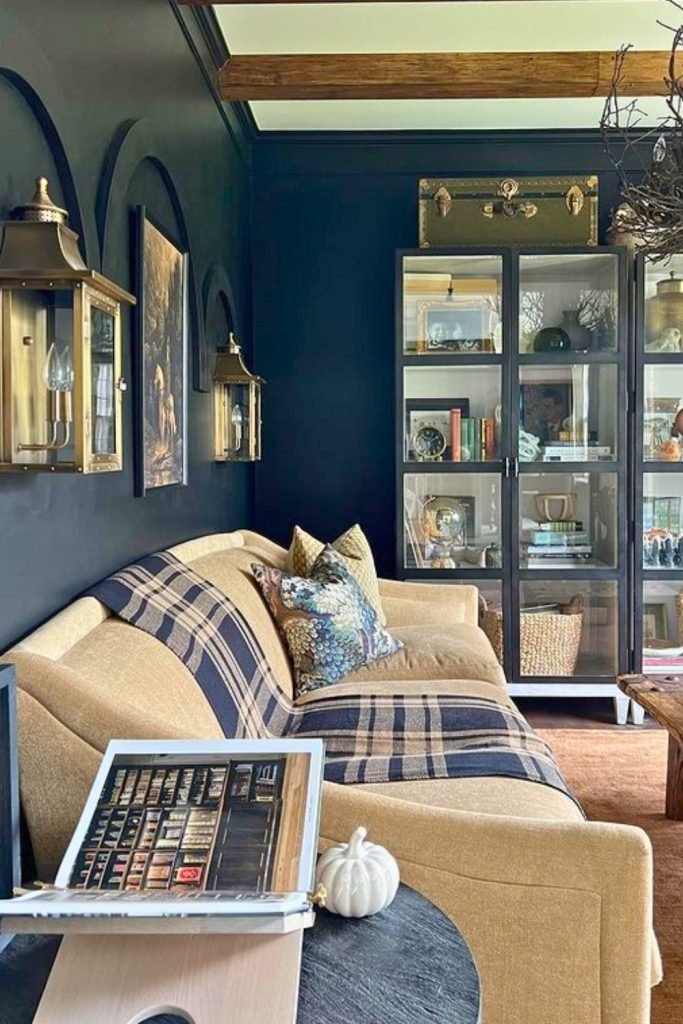 Plaid Comfort with Dark Accents