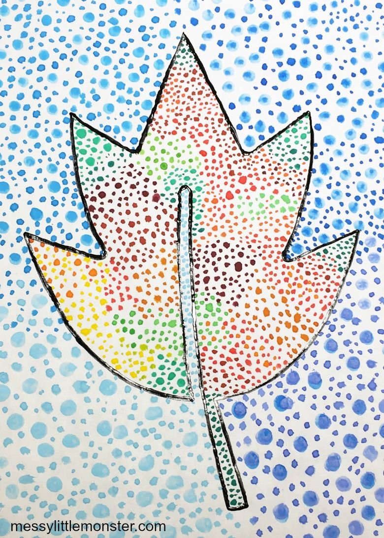 Pointillism Painting Technique