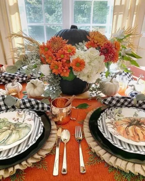 Pumpkin Floral Arrangement