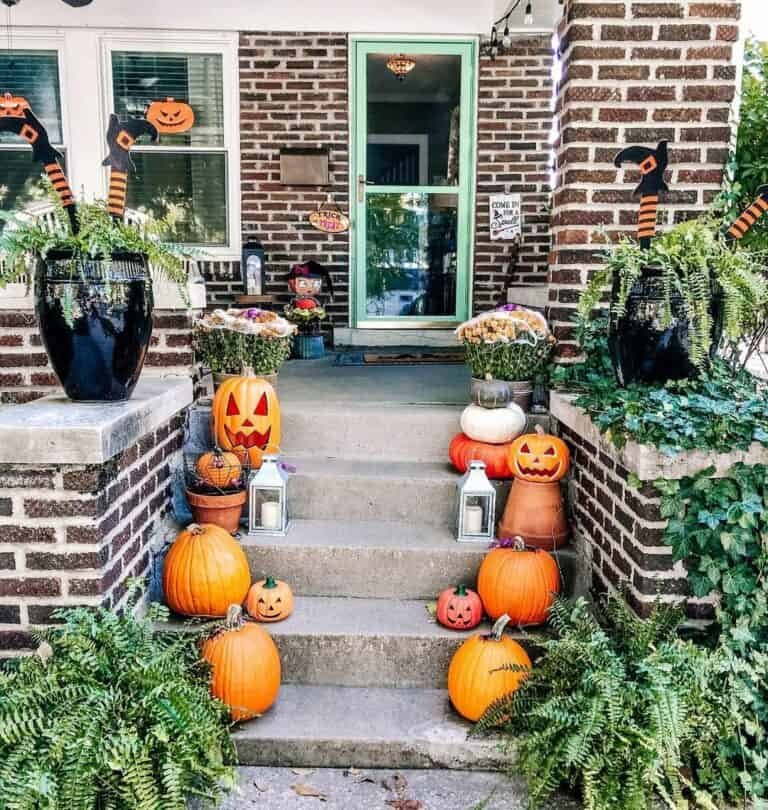 Pumpkin Porch Decorations