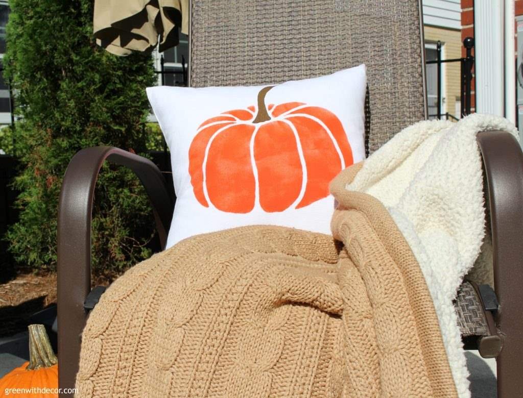 Pumpkin Throw Pillow