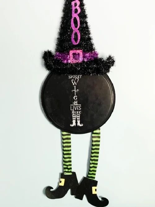 Quirky Witch Door Hanger