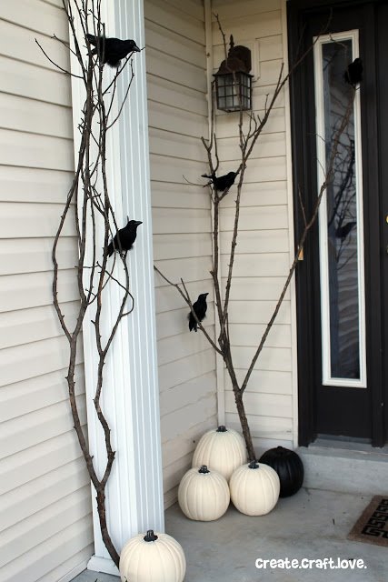 Raven Decorations for Porch